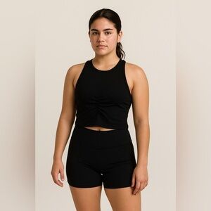 Black Athletic Top Size Small